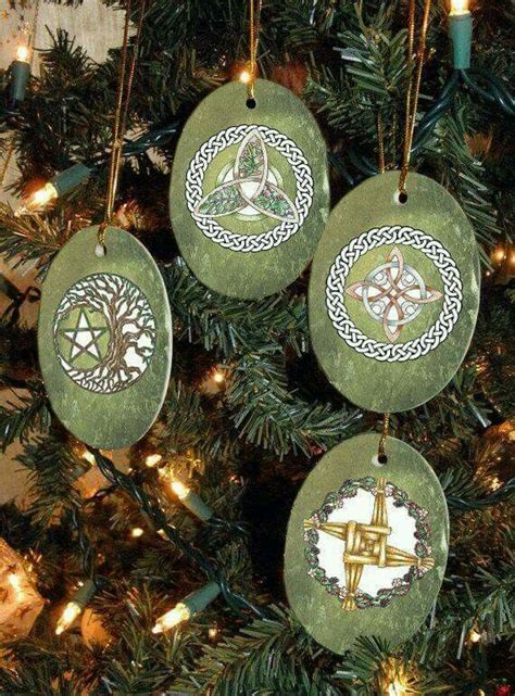 Magical Crystal Ornaments for Pagan Yuletide Tree Decorations